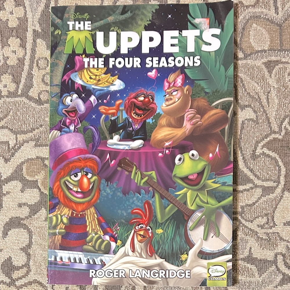 4/$20 The Muppets The Four Seasons Graphic Novel Comic Book Softcover Book.